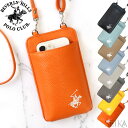 ビバリーヒルズポロクラブ スマホポーチ BH2009 スマホショルダー BEVERLY HILLS POLO CLUB 斜め掛け メンズ レディース スマホケー...
