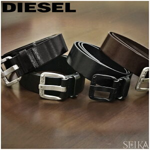 【7】DIESEL ディーゼル メンズ ベルトヴィンテージ加工X03721-PR227 00S239 B-STAR 80 85 90 95 100 5サイズ 大きいサイズ