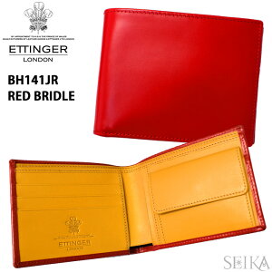 ETTINGER エッティンガー (1)BH141JR 二つ折り財布 小銭入れ付 BRIDLE BILLFOLD 3C C & COIN PURSE ブライドルハイドコレクション メンズ ギフト (CPT)