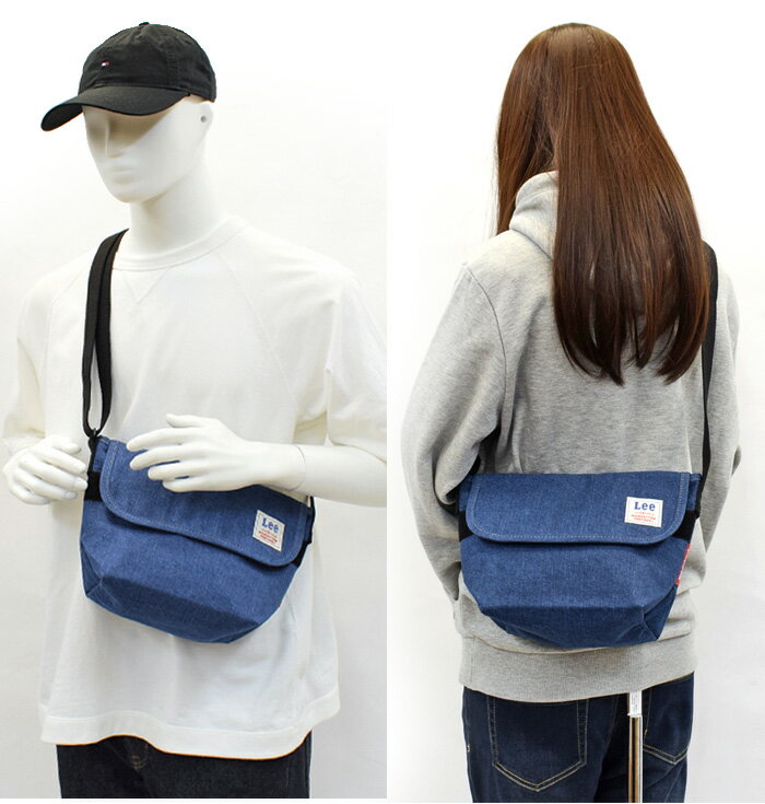 Manhattan Portage マンハッタンポーテージ ショルダーバッグ Casual Messenger Bag Lee カジュアルメッセンジャー バッグ リー 限定 コラボ LIMITED バッグ デニム メンズ レディース ユニセックス 男女兼用 MP1603LEE ギフト 3