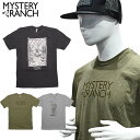 ミステリーランチ MYSTERY RANCH Tシャツ 半袖 (1)Ranch Style Tee (2)Logo Tee (3)Weird load Tee Tシャツ クルーネック 丸首 チャコール オリーブ グレー メンズ カジュアル トップス アパレル ネコポス配送 (NPS)