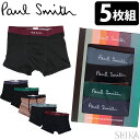 【5枚セット】ポールスミス ボクサーパンツ 5枚セット PAUL SMITH (13) m1a 914c a5pck2 1a 01a TRUNK 5 PACK メンズ ボクサーブリーフ S M L アンダーウェア パンツ 下着