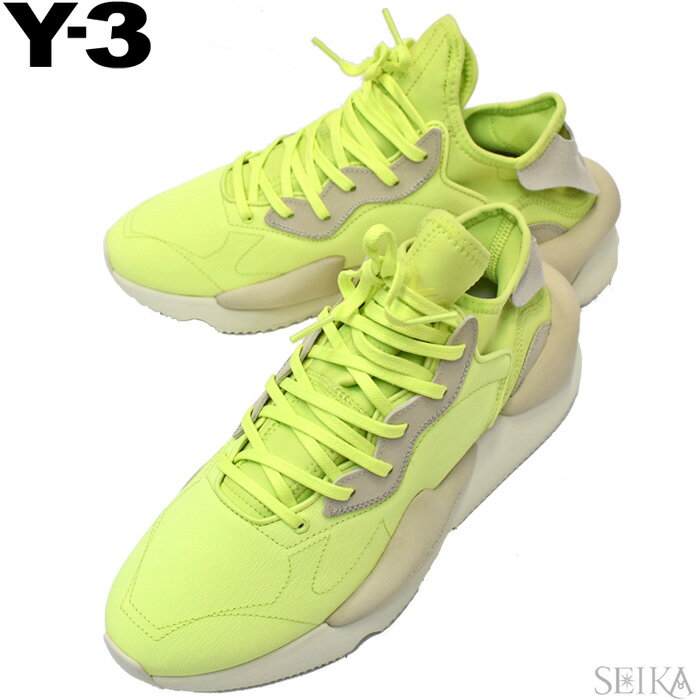 アディダス Y-3 ワイスリー スニーカー (7) GZ9144 イエロー YOHJI YAMAMOTO adidas アディダス KAIWA シューズ 靴 軽量 ランニング ウォーキング