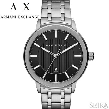 アルマーニエクスチェンジ ARMANI EXCHANGE AX1455時計 腕時計 メンズ ブラック シルバー