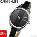 カルバンクライン 腕時計（レディース） (訳あり 本体にわずかな傷ありのため大特価！) カルバンクライン 腕時計 時計 (207)K8P231C1 ブラック レザー レディース Calvin Klein
