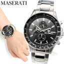 マセラティ MASERATI 腕時計 時計 マセラッティ (17) R8873640015 スフィーダ SFIDA メンズ シルバー ブラック ギフト