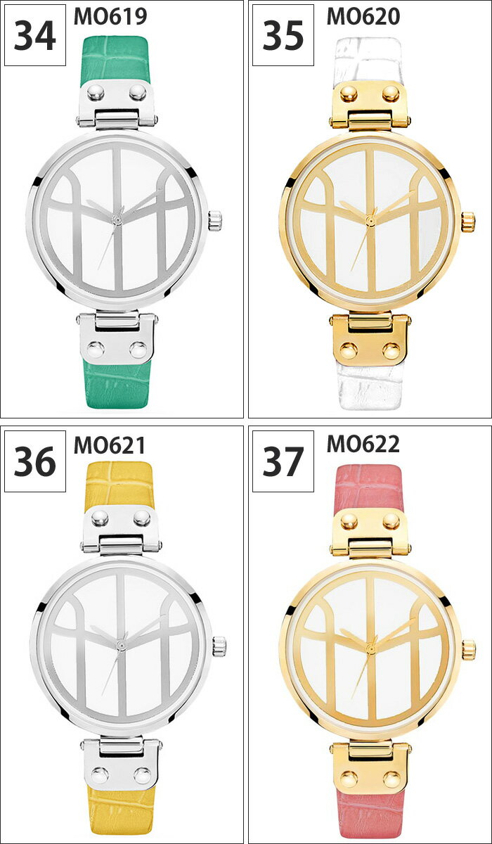 モックバーグ MOCKBERG 腕時計 Tsugumi レディース 時計 MO619 MO620 MO621 MO622 亘つぐみ コラボ 2