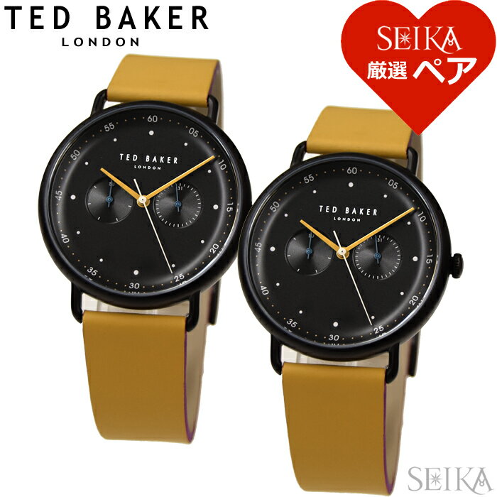 【ペア価格】テッドベーカー TEDBAKER 時計 ペアウォッチ メンズ レディース 同型ペア (70)TE50520005 腕時計 ブラッ…