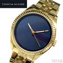 【新生活応援フェア】トミーヒルフィガー TOMMYHILFIGER 1782081(314) 時計 腕時計 レディース ネイビー ゴールド