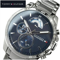 トミーヒルフィガー TOMMY HILFIGERDECKER 1791348(139) メンズ 時計 腕時計 ネイビー シルバー 青い腕時計 ギフト ブランドウォッチ