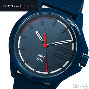 トミーヒルフィガー TOMMY HILFIGER (291)1791625時計 腕時計 メンズ ネイビー シリコン ラバー