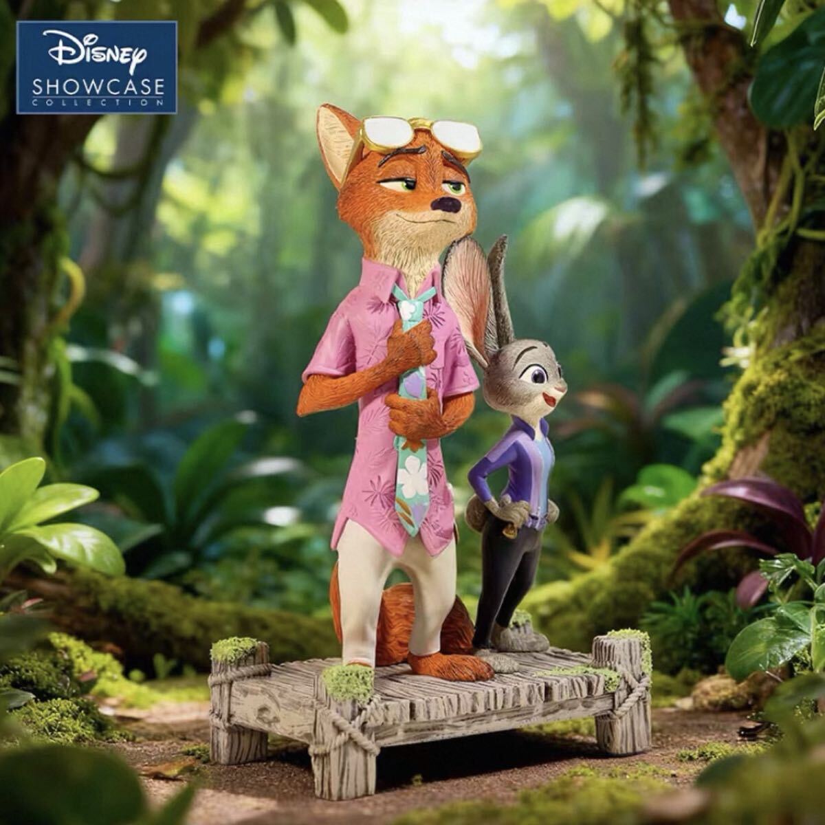 DisneyShowcase ズートピア2 ジュディポップス ニックワイルド スタチュー enesco ...