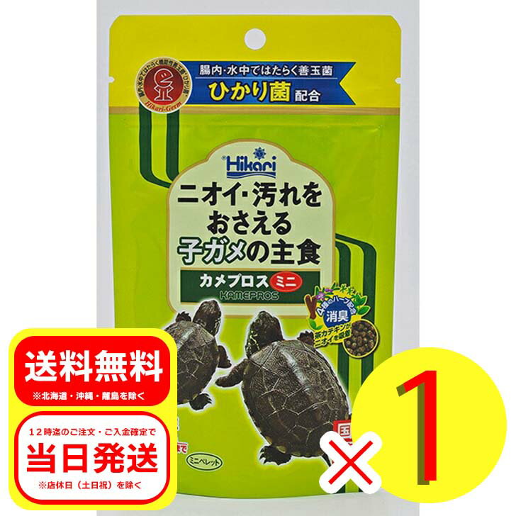 キョーリン カメプロス ミニ 40g 浮上性 ミニペレット カメのエサ 餌 00-49H