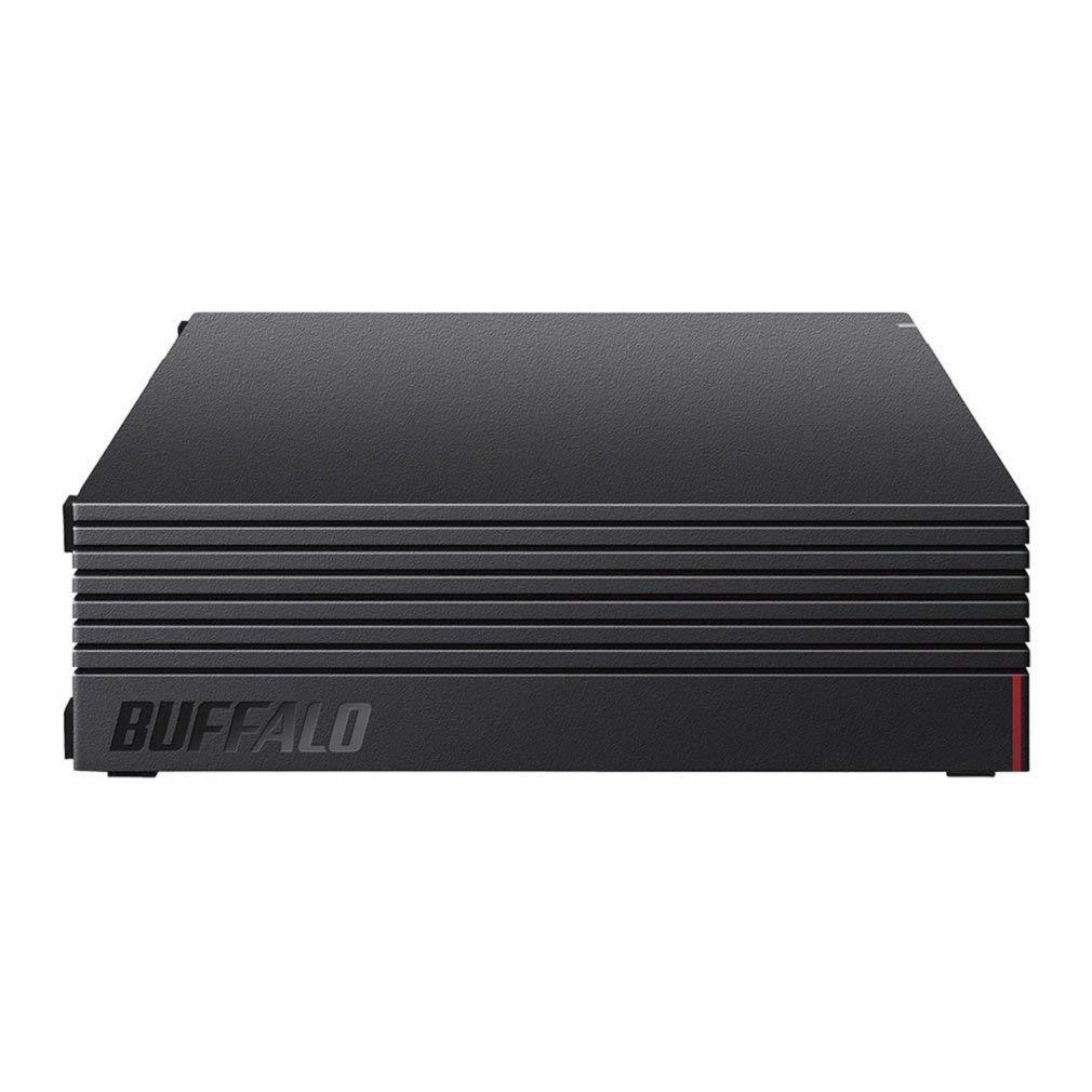 BUFFALO 外付けハードディスク 3TB テレビ録画/PC/PS4/4K対応 HD-AD3U3