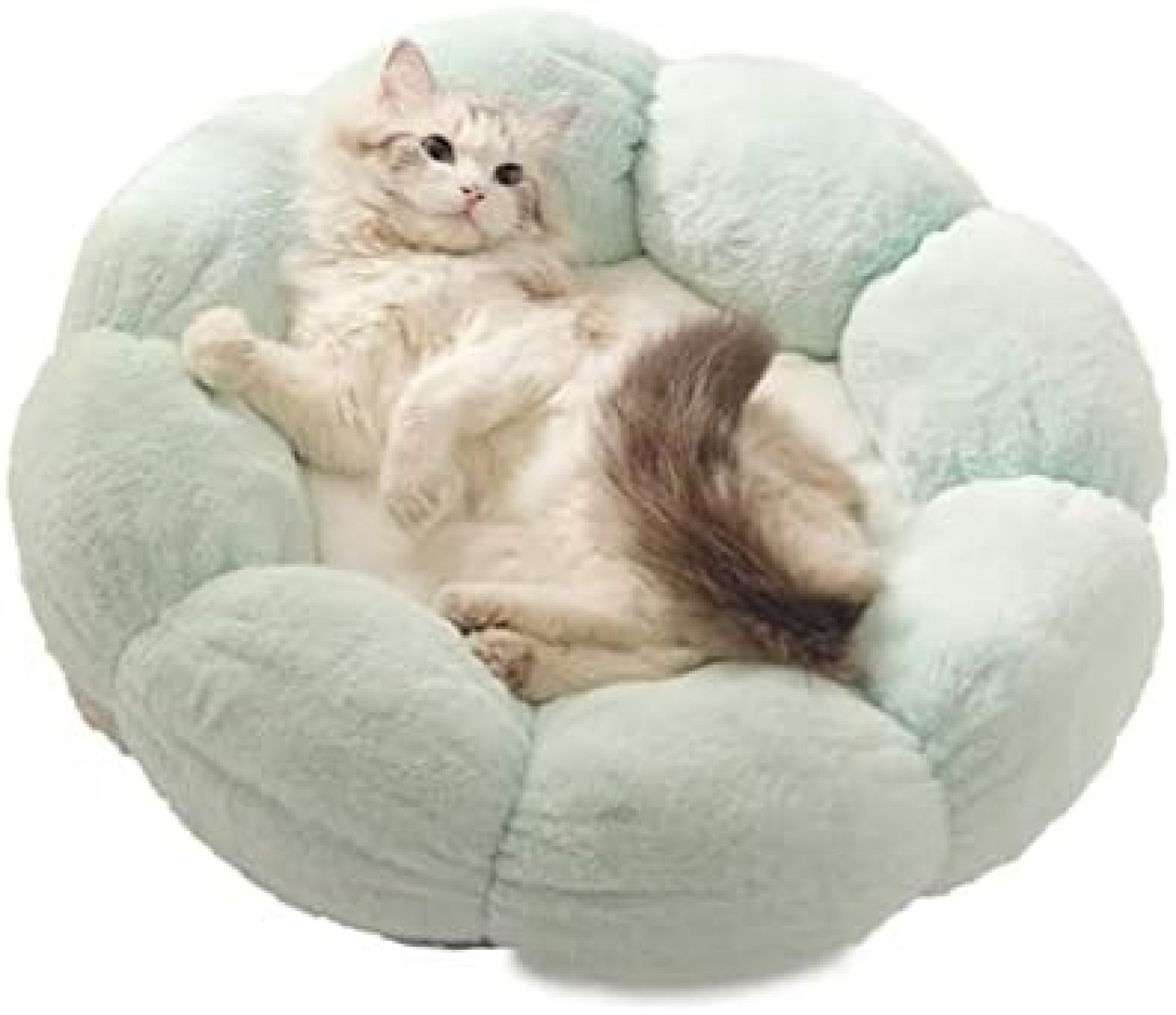犬 ベッド 猫 ベッド ペットベッド 花型 ペットクッション ペット用ソファー もこもこ ふわふわ 可愛い 暖かい ラウンド ふか
