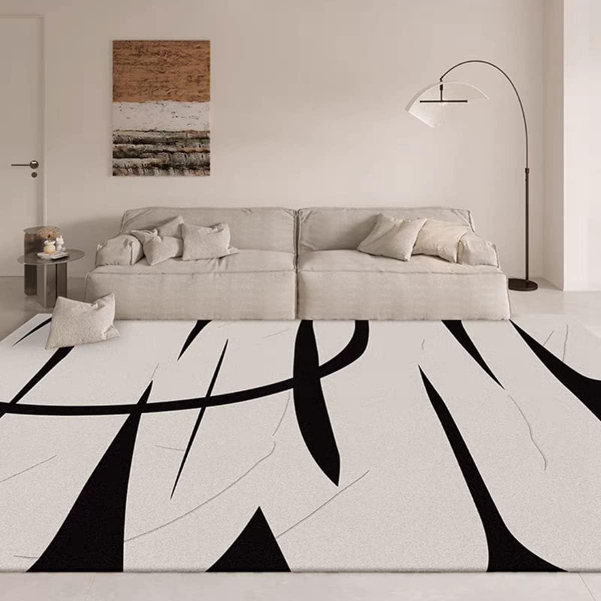 ラグ カーペット ふわふわ 厚い 洗える 絨毯 ラグマット 厚さ約1.8cm 欧米スタイル 模造カシミア わびさび