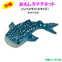 メール便(ネコポス)発送商品 おもしろマグネット ジンベエザメ(ジンベイザメ) 小サイズ(5cm)