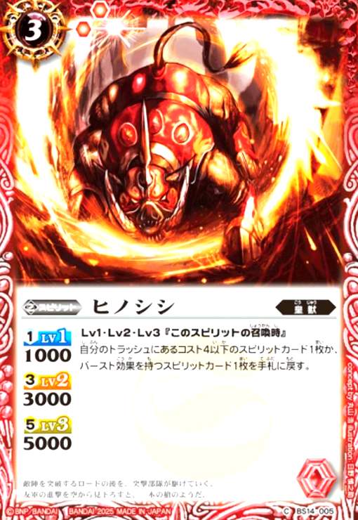 【中古】ヒノシシ(C/X仕様)(BS14-005)