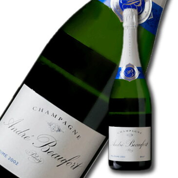アンドレ・ボーフォール ポリジィ ミレジム・ブリュット[2002]【シャンパーニュ】【シャンパン】【wine】
