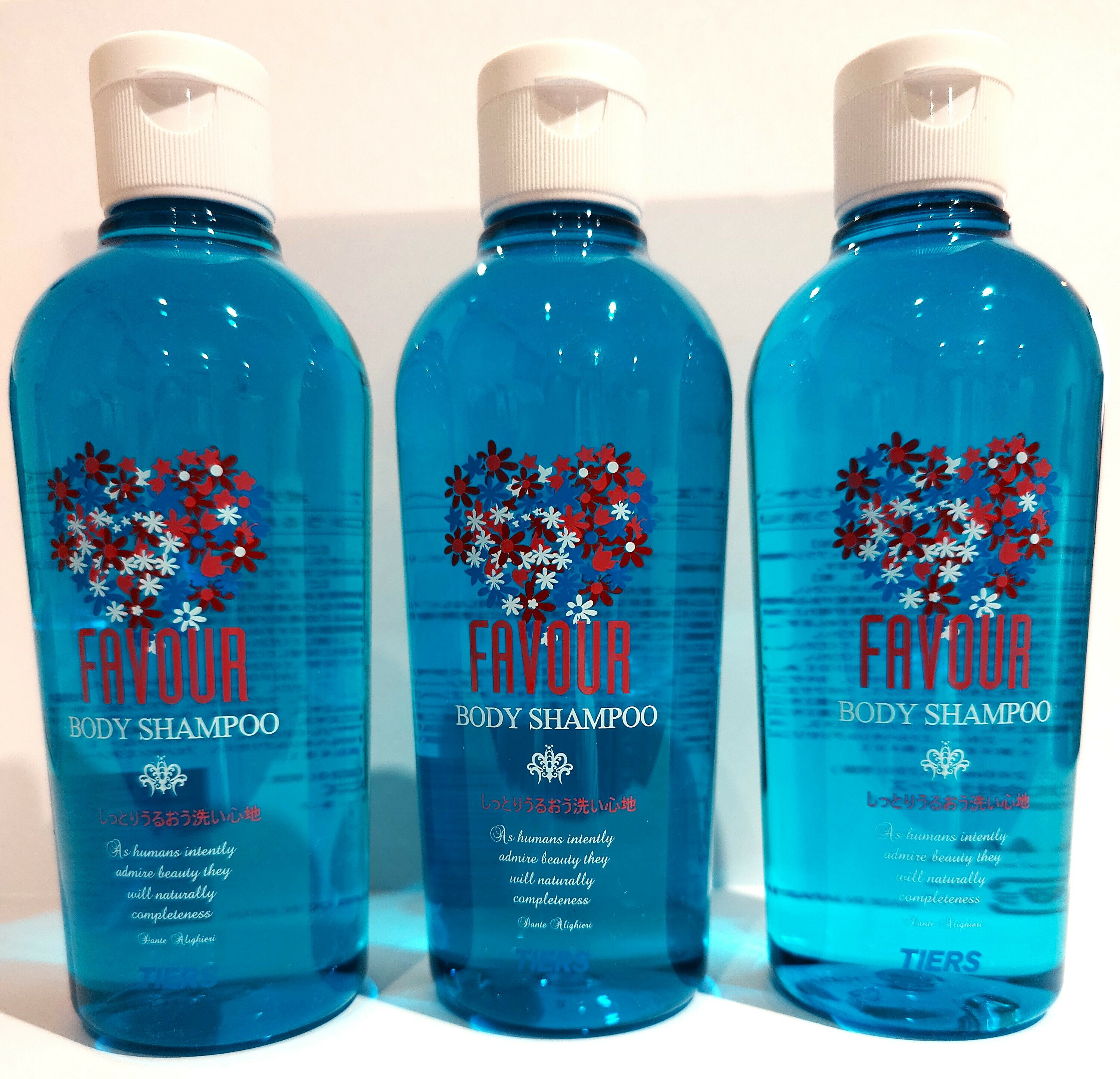 乐天商城 - フェーバ ボディシャンプー 240ml 3本セット