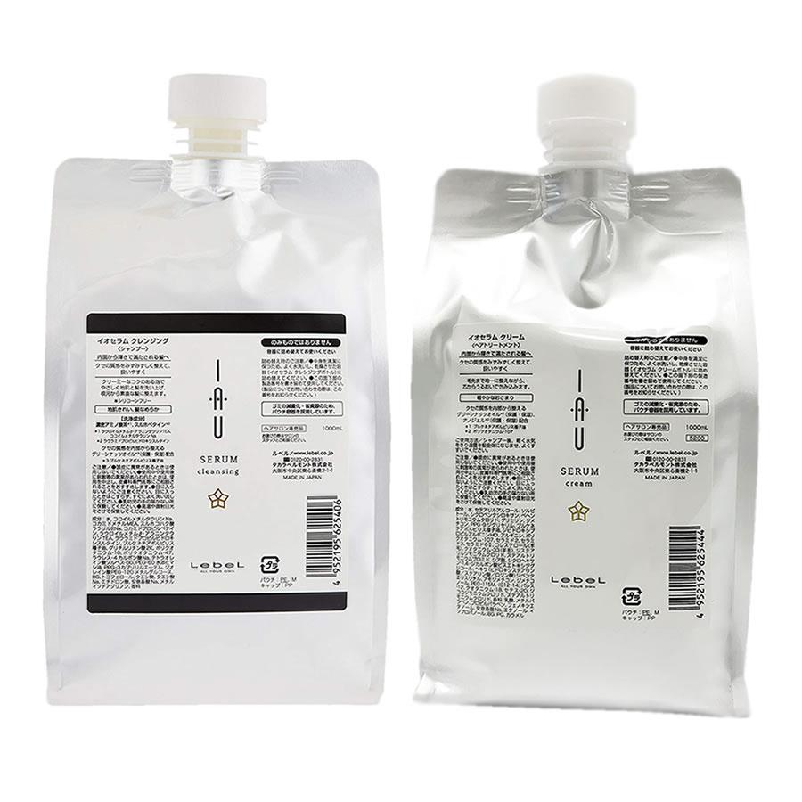 Rakuten - イオセラム クレンジング 1000ml レフィル＆クリーム 1000ml レフィル