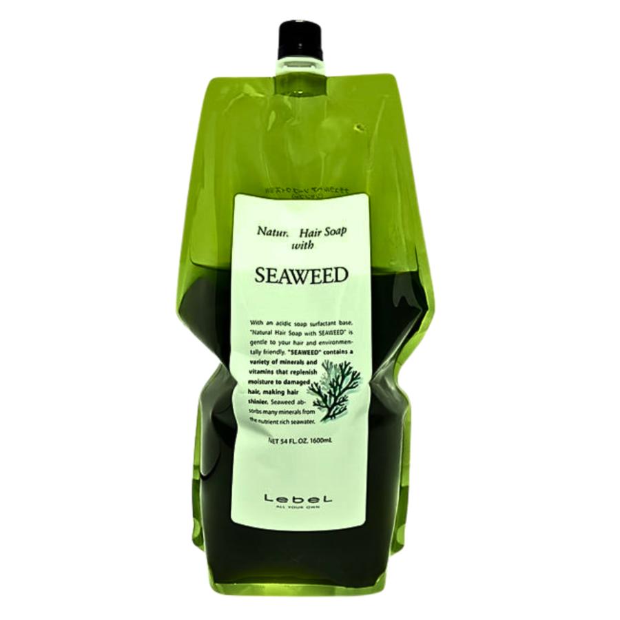 乐天商城 - ナチュラルヘアソープ ウィズSW（シーウィード） 1600ml レフィル