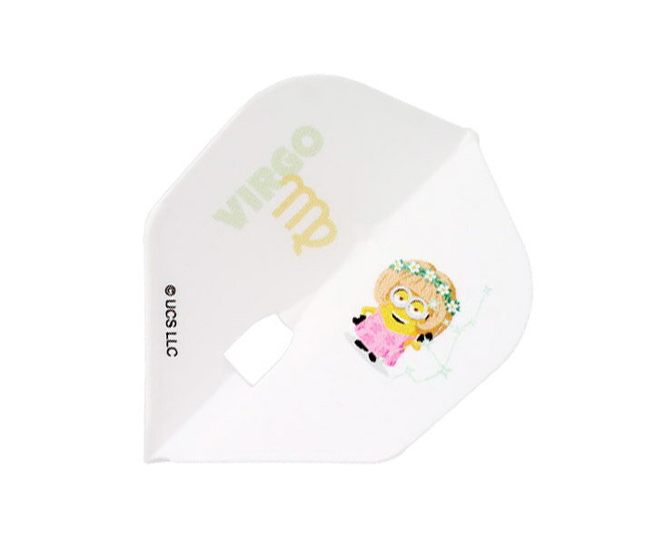 【メール便OK】ダーツ フライト【ダーツライブ】エルフライト PRO ミニオン 12星座シリーズ VIRGO（おとめ座）