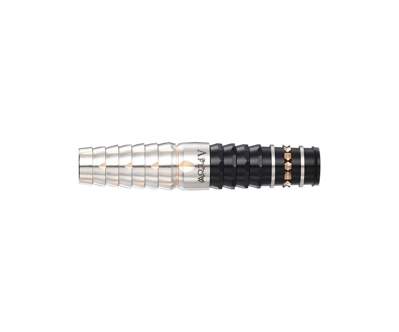 ■商品説明DYNASTY A-FLOW BLACK LINE GLASH2【37】 HIROKAZU OSAKI Model2014年9月発売。大崎裕一選手のシグネイチャーモデルA-FLOW “GLADIATOR2” のアウトラインを継承したGLASH2【37】そして【37】をベースにロングレンジ仕様となったGLASH2【45】が登場。【A-FLOW "GLASH2"OSAKI HIROKAZU】【37】シルエットはそのままに、現代基準へと再構築した“Extra Edition”。メインエリアにはウイングカット×ナットカットを融合した新設計。羽のように広がるグリップ感と、多角的なエッジの噛み付きが融合する。リアエリアはGLASHの象徴とも言える超強力リングカットをさらにアレンジ。押し出し性能を極限まで高めた“最強エリア”。フロントエリアは大崎選手のプレイスタイルに合わせアグレッシブに設計。攻める。押し切る。貫く。その原点を再構築したGLASH2【37】が完成。 ■スペック材質：タングステン90%全長：37.0mm最大径：7.4mmバレル重量：16.5g規格：2BA■内容物バレル×3（1セット）フライト×3（1セット）シャフト×3（1セット）チップ×3（1セット）
