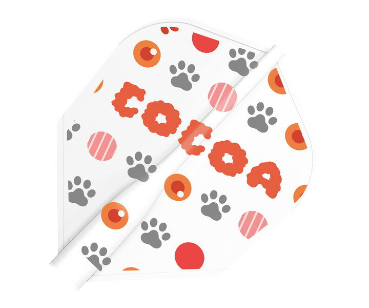 ■商品説明8 FLIGHT NO6 SHAPE AIRI HIRANO Model平野愛依里選手が好きな海鮮からヒントを得てデザイン。こぼれ落ちるいくら丼やサーモン、マグロをイメージしたドットに平野愛依里選手のトレードマークの肉球を散りばめ...