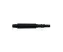 【メール便OK】ダーツ シャフト【8フライト】レギュラー スピン ブラック 19mm