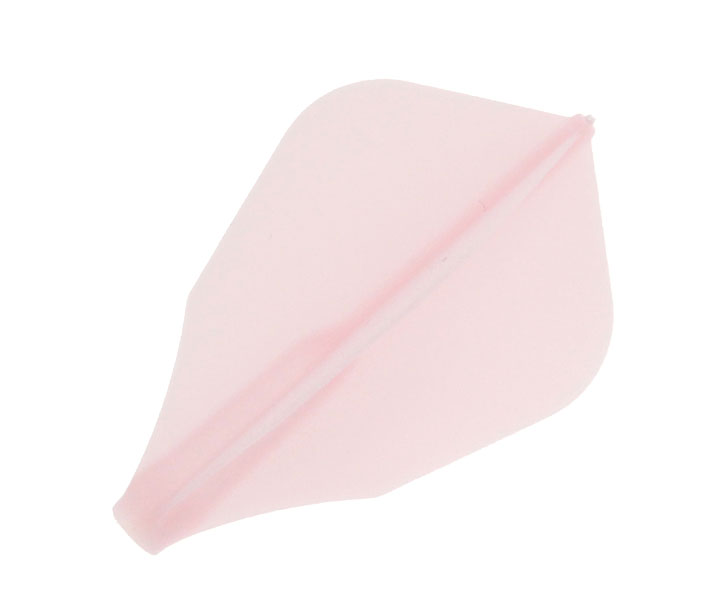 【メール便OK】ダーツ フライト【フィットフライト】Wシェイプ　ピンク