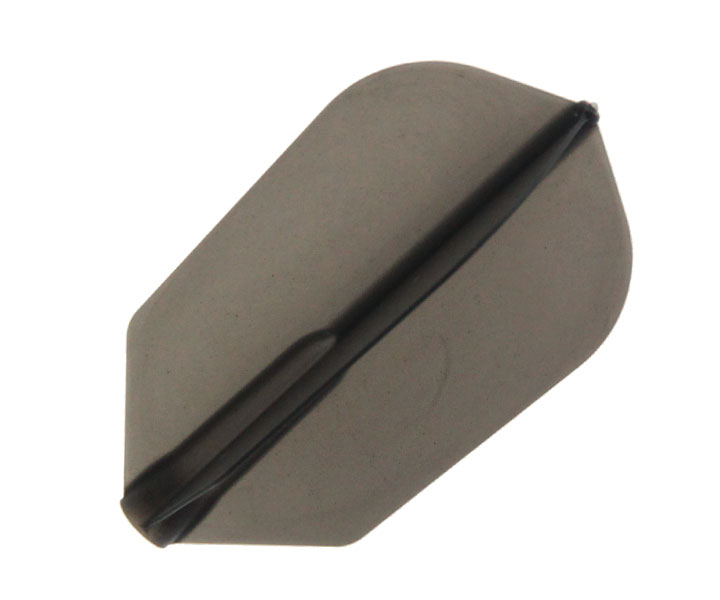 【メール便OK】ダーツ フライト【フィットフライト】スーパースリム ブラック 3枚入り