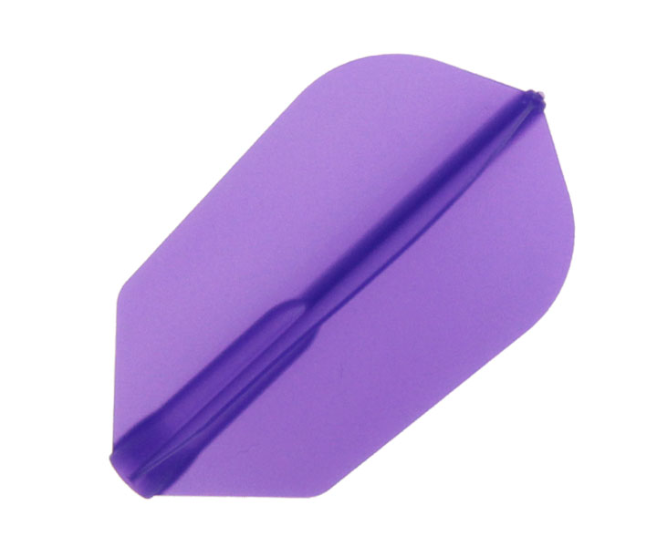 【メール便OK】ダーツ フライト【フィットフライト】スーパースリム パープル 3枚入り