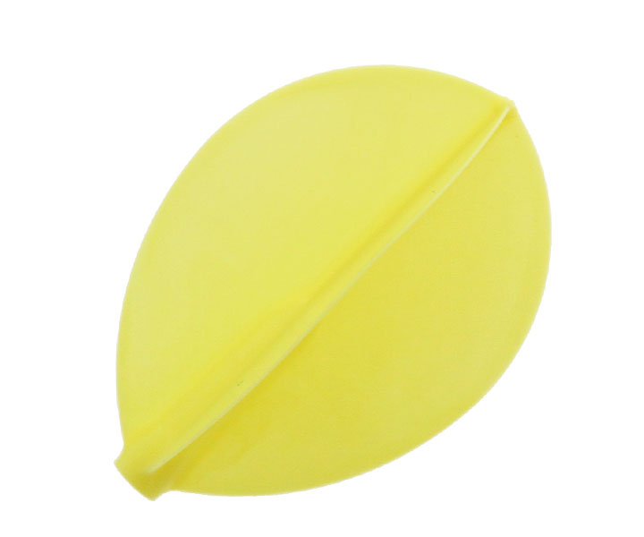 【メール便OK】ダーツ フライト【フィットフライトエアー】ティアドロップ イエロー