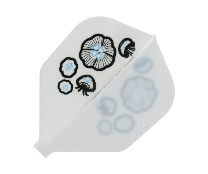 【メール便OK】ダーツ フライト【フィット×ディークラフト】スローライフ