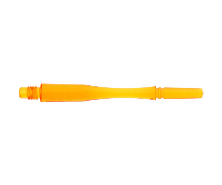 ■商品説明「Fit Shaft AIR」の特徴をそのままに、更に進化を遂げた「Fit Shaft GEAR」の誕生です！！全てを凌駕するその性能は、あらゆるニーズに対応！多彩なセッティングが実現可能に！■進化1：ねじ部分の強化！なんと約40%UP緻密な設計と強度が求められる、シャフトの根幹を支えるネジ。ネジ元から折れにくくする新技術「Fitジョイント」を採用することでサイズを変更すること無く、従来のFitシャフトのネジ部分より約40%強度UPを実現！■進化2：トップ部分の強化！なんと約30%UPフライトとシャフトを繋ぐFitシリーズの命とも言えるトップ部分。トップ部分から折れにくくする新技術「タフトップ」を採用することでサイズを変更すること無く、従来のFitシャフトのトップ部分より約30%強度UPを実現！■進化3：専用の強化PC樹脂で更にパワーアップ！シャフトは、かなり負荷が掛かるパーツ。材料に使用するプラスチック樹脂を、衝撃にたえうる剛材と柔軟性のバランスの取れた、Fit Shaft GEAR専用の強化プラスチック樹脂使用。■進化4：ロックとスピンの見分けが一目瞭然にタイプをより明確に見分けるため、トップ形状を変更。スピンタイプは従来通りのフルR形状。ロックタイプはフラット形状+トップのみ表面をマット仕上げ。これにより違いが一目瞭然になり、スペアパーツの管理がよりスムーズに！■進化5：種類豊富な全長8パターン種類豊富な善良8パターン設定により、多様なセッティングに対応。サイズ表記も分かりやすいナンバー制に一新！※ナンバー表記はサイズリストをご参照ください。■進化6：ニーズに答える3シリーズバライティー豊かな3シリーズ設定！より多彩なセッティングが行えます！【スペック】サイズ：1〜8全長（mm）：13.0(1)　18.0(2)　24.0(3)　28.5(4)　31.0(5)　35.0(6)　38.5(7)　42.5(8)機能：スピン、ロック、ハイブリッド材質：PC特殊仕様：フィットフライト専用カラー：クリアオレンジ クリアオレンジ 形状 サイズ ノーマルスピン &nbsp;1&nbsp; &nbsp;2&nbsp; &nbsp;3&nbsp; &nbsp;4&nbsp; &nbsp;5&nbsp; &nbsp;6&nbsp; &nbsp;7&nbsp; &nbsp;8&nbsp; ノーマルロック &nbsp;1&nbsp; &nbsp;2&nbsp; &nbsp;3&nbsp; &nbsp;4&nbsp; &nbsp;5&nbsp; &nbsp;6&nbsp; &nbsp;7&nbsp; &nbsp;8&nbsp; スリムスピン &nbsp;1&nbsp; &nbsp;2&nbsp; &nbsp;3&nbsp; &nbsp;4&nbsp; &nbsp;5&nbsp; &nbsp;6&nbsp; &nbsp;7&nbsp; &nbsp;8&nbsp; スリムロック &nbsp;1&nbsp; &nbsp;2&nbsp; &nbsp;3&nbsp; &nbsp;4&nbsp; &nbsp;5&nbsp; &nbsp;6&nbsp; &nbsp;7&nbsp; &nbsp;8&nbsp; ハイブリッドスピン &nbsp;1&nbsp; &nbsp;2&nbsp; &nbsp;3&nbsp; &nbsp;4&nbsp; &nbsp;5&nbsp; &nbsp;6&nbsp; &nbsp;7&nbsp; &nbsp;8&nbsp; ハイブリッドロック &nbsp;1&nbsp; &nbsp;2&nbsp; &nbsp;3&nbsp; &nbsp;4&nbsp; &nbsp;5&nbsp; &nbsp;6&nbsp; &nbsp;7&nbsp; &nbsp;8&nbsp;