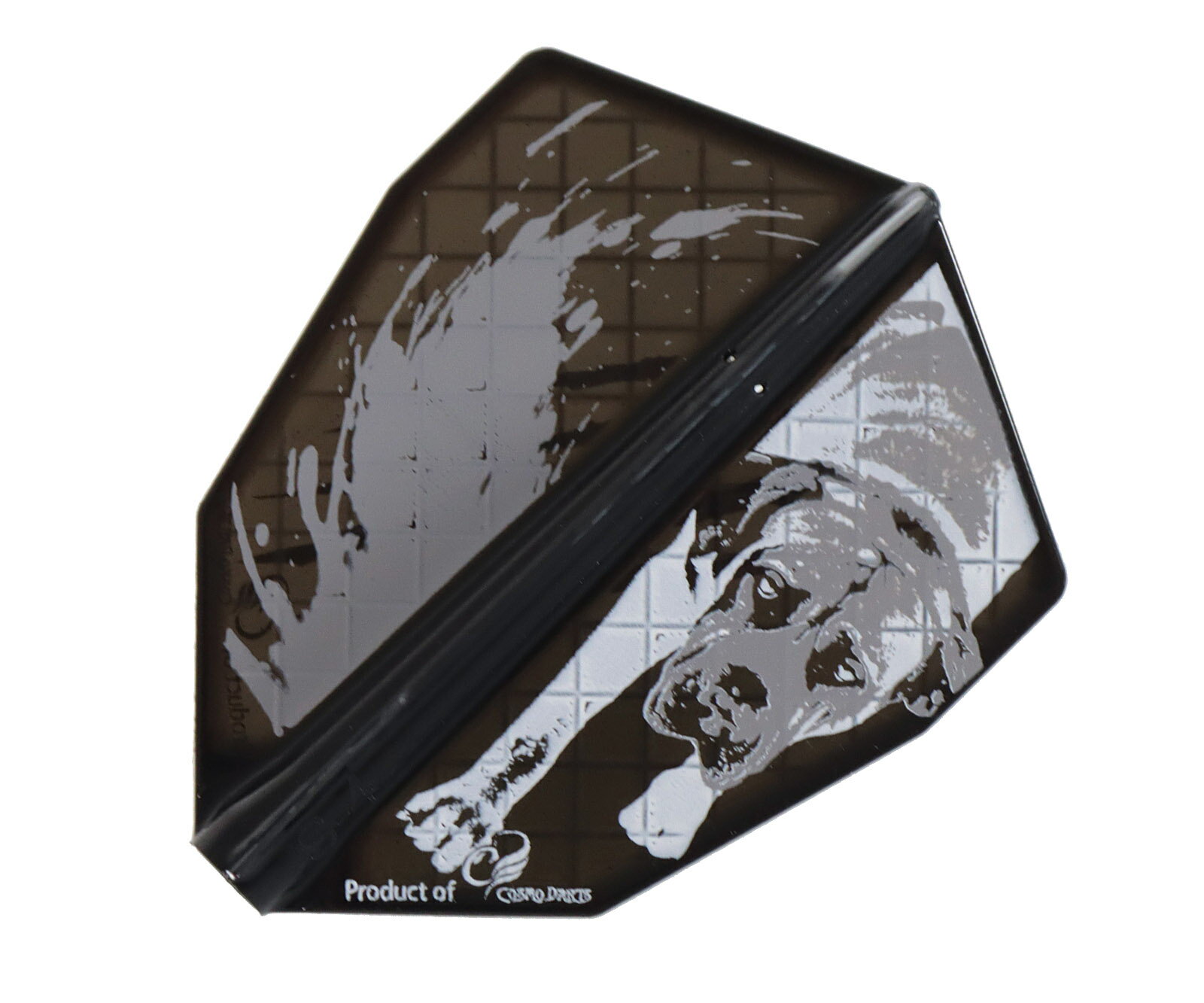 【メール便OK】ダーツ フライト【フィット】PRO ルカス・ワクラスキモデル S-4 Dブラック