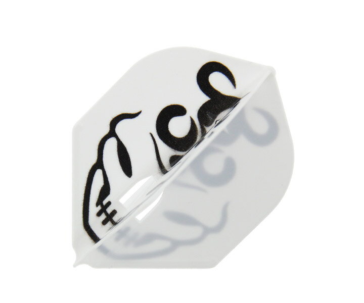 【メール便OK】ダーツ フライト【エルフライト】PRO KTM.モデル ver.2 ロケット ホワイト