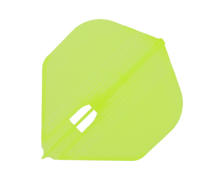 【メール便OK】ダーツ フライト【エルフライト】PRO スタンダード KAMI ネオン イエロー