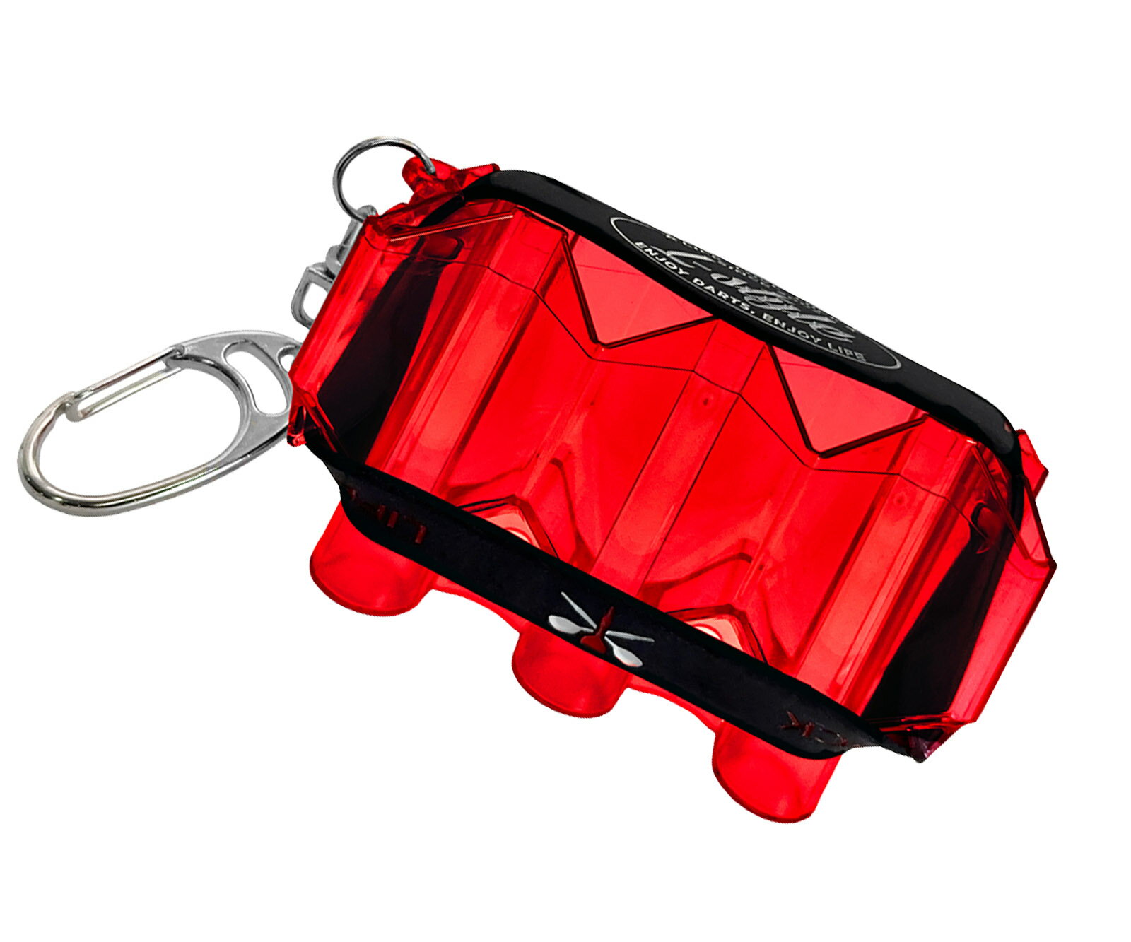 ダーツ フライトケース【エルスタイル】クリスタル SP レッド