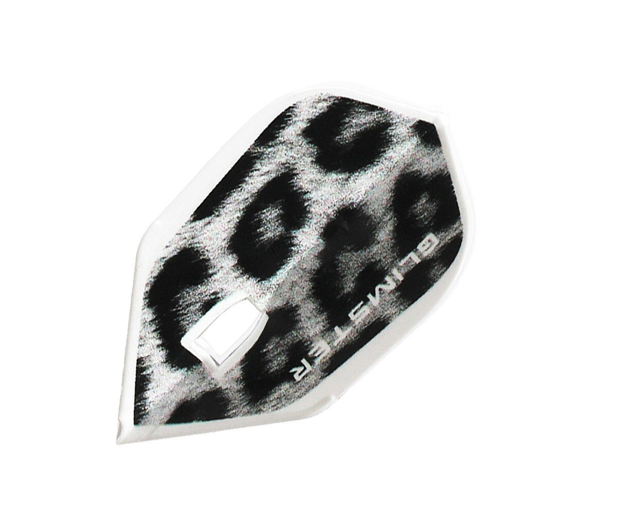 【メール便OK】ダーツ フライト【エルフライト×グリムスター】PRO レオパード シェイプ