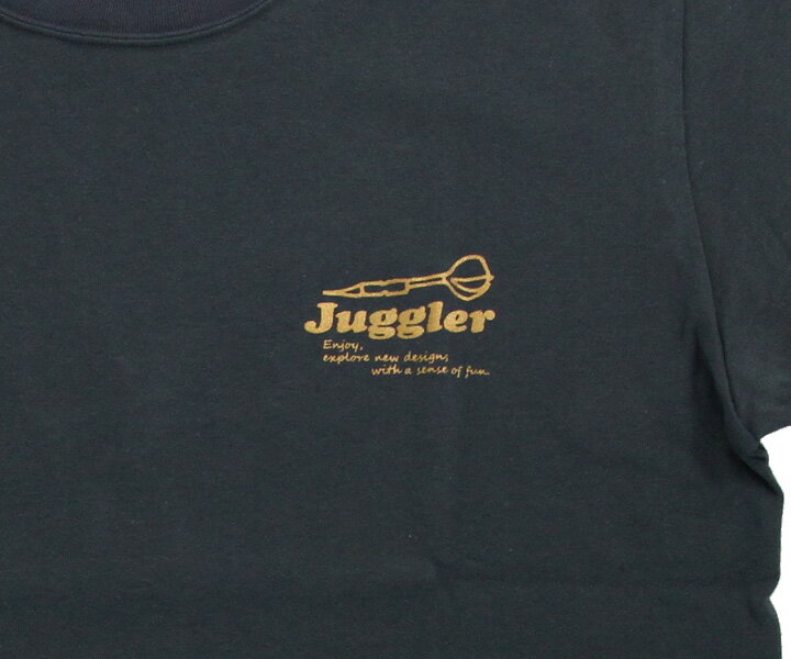 ダーツ アパレル【ジャグラー】Juggler Tee ジ アイ オブ プロヴィデンス ディープグレー S