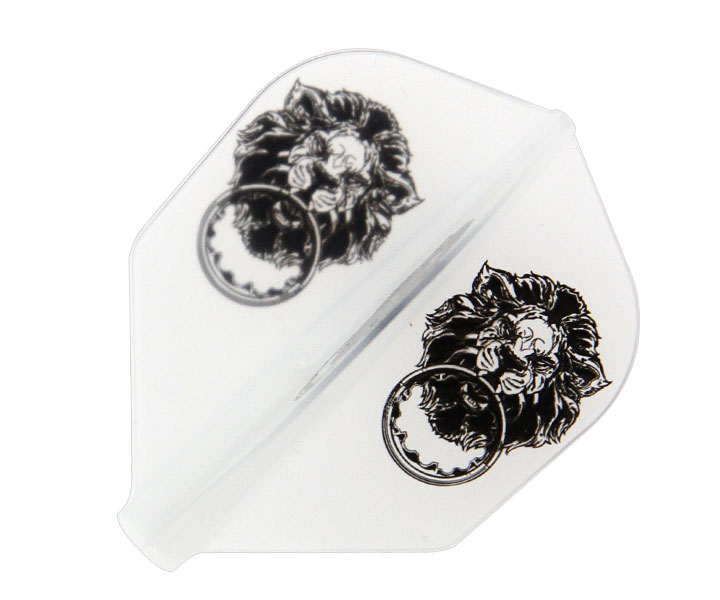 【メール便OK】ダーツ フライト【エッジスポーツ×エスフォー】マスターフライト ライオンヘッド ナチュ..