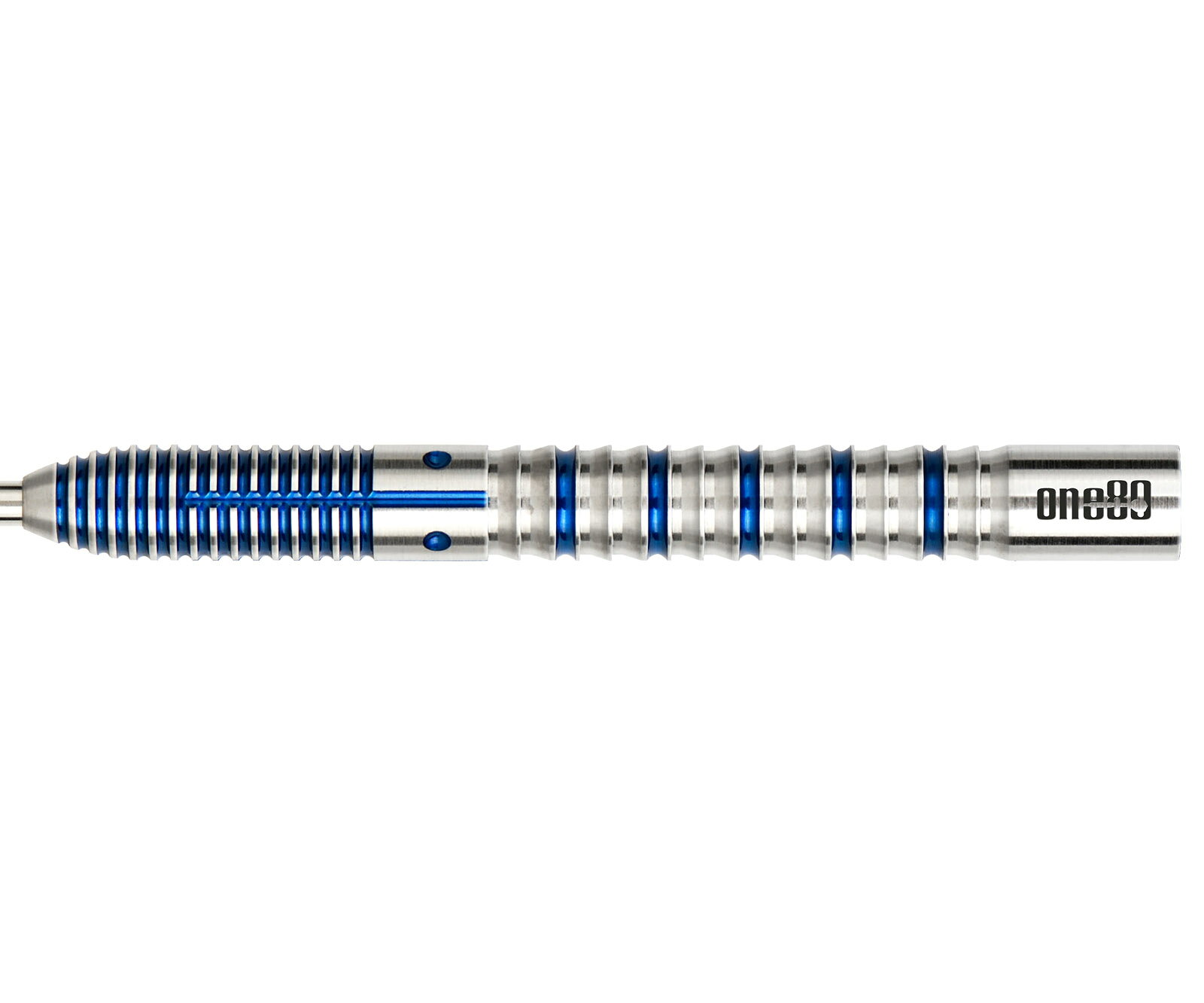 ■商品説明one80 Bavaria Ultra 03 Steel 23g細身とロングバレルの特徴を踏襲し、プレイヤーによって異なる4種類のバレルを開発。グリップパターンを工夫することで、グリップの安全性を高めるとともに、グリップ本来の特性を損なわないようにしています。■スペック・材質：90%タングステン・全長：57.0mm・最大径：6.1mm・バレル重量：23.0g・規格：ハード■内容物バレル×3（1セット）フライト×3（1セット）シャフト×6（2セット）