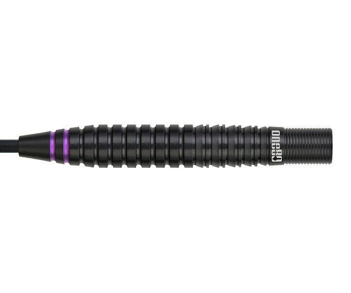■商品説明One80 Jelle Klaasen Model 80ザ・コブラの愛称で知られるヤラ・クラッセン選手のタングステン80％モデル。80%モデルは90%モデルのカラーを踏襲しつつ、アウトラインを若干修正してストレート寄りになっています。ワイドなリングカットは指に十分なフィーリングを与え、完璧なリリースを約束します。■スペック材質：タングステン80%全長：52.6mm最大径：7.4mmバレル重量：24g規格：ハード■セット内容バレル×3（1セット）フライト×3（1セット）シャフト×6（2セット）