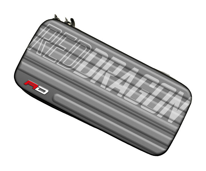 ■商品説明Red Dragon Monza Grey Dart Case軽くて堅牢、モダンデザインのダーツケースが登場。フルセットのダーツを1セット収納可能。レッドドラゴンのイメージカラー及びロゴ入り。サイズ：195mm x 90mm x 50mm