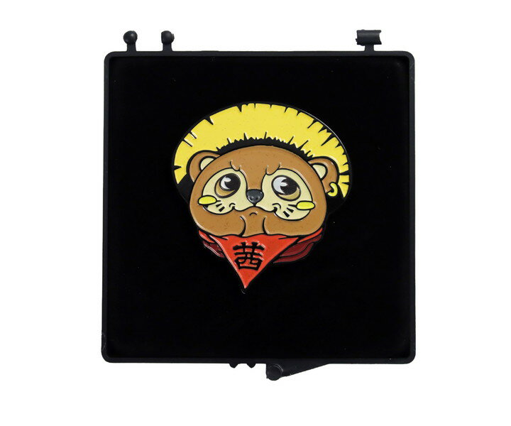 【メール便OK】ダーツ雑貨【シェード】プレイヤーコラボピンバッジ 茜さやモデル