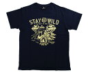 ダーツ アパレル【シェード】STAY WILD Tシャツ 安食賢一モデル ネイビー XS