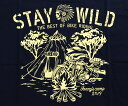 ダーツ アパレル【シェード】STAY WILD Tシャツ 安食賢一モデル ネイビー XS 2