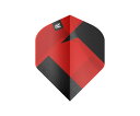 【メール便OK】ダーツ フライト【ターゲット】タグ PRO.ウルトラ ブラック&レッド スタンダード 3セット 337830